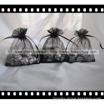 Favorites Compare Customized Logo Organza Bag for Gift Jewelry Cosmetic